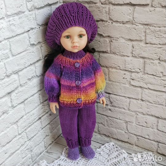 Вязаная одежда для кукол Паола Рейна