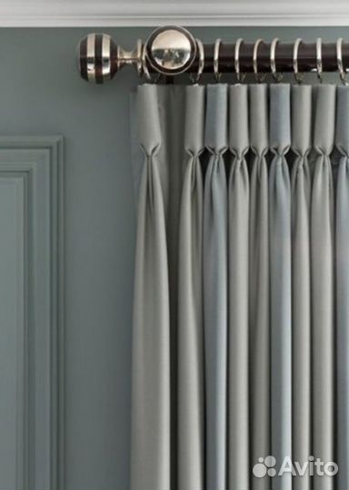 Установка карнизов для штор