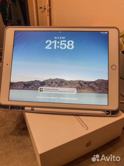 iPad 7 поколения 32 gb + apple pencil 1 оригинал