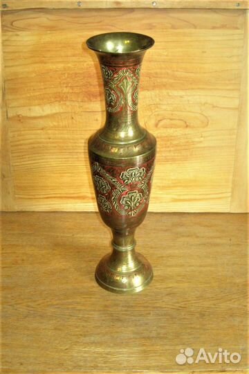 Ваза интерьерная. Индия. Винтаж