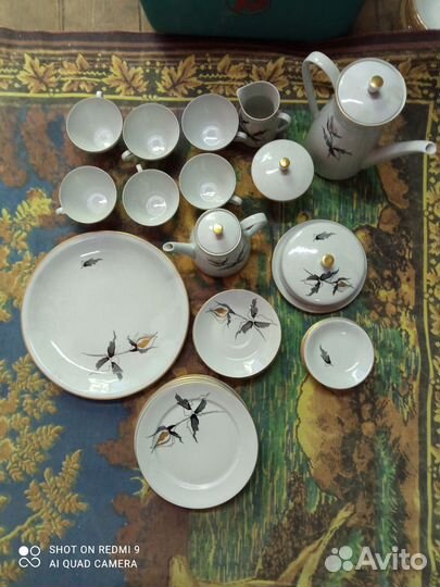 Чайный, кофейный сервиз, ГДР