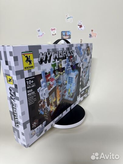 Конструктор аналог Lego майнкрафт minecraft