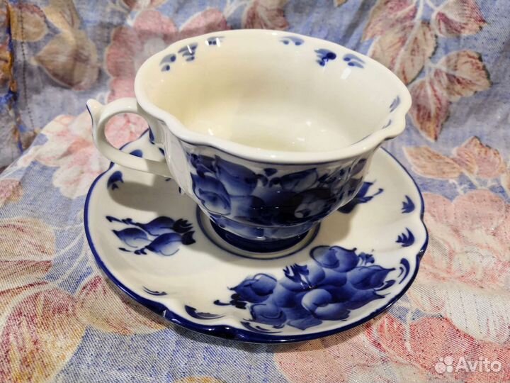 Посуда гжель