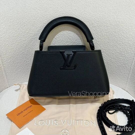 Сумка Louis Vuitton Capucines East West mini