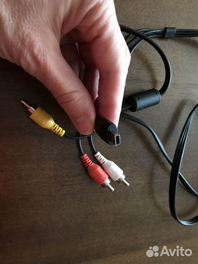 Кабель mini usb 3 RCA