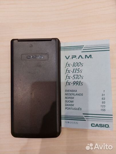 Калькулятор casio fx-115s