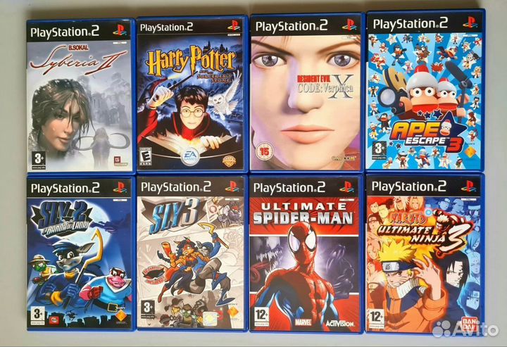 Игры на PS2 лицензия