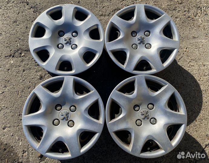 Диски Peugeot R15 4х108мм/ET27/цо65,1мм