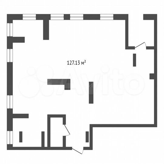 Свободного назначения, 127.13 м²