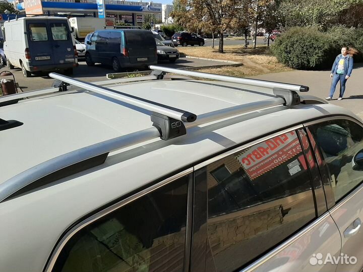 Багажник на крышу Volkswagen Touareg, аэро