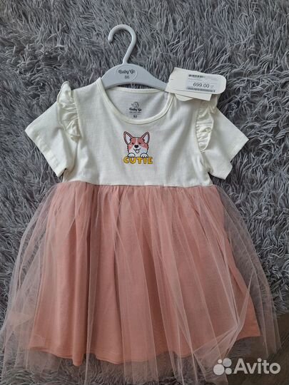 Платье для девочки 92