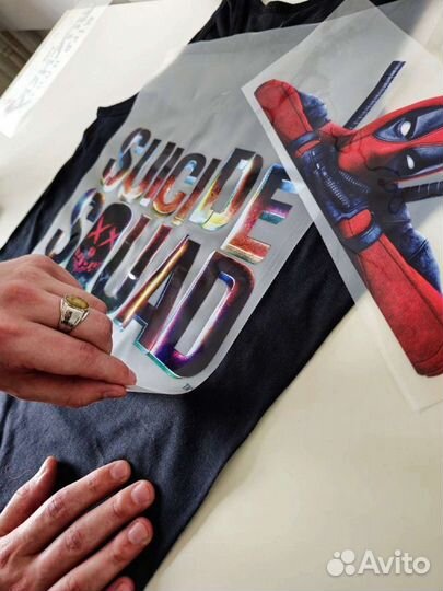 DTF печать на футболках