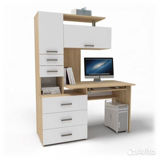 Компьютерный стол с ящиками