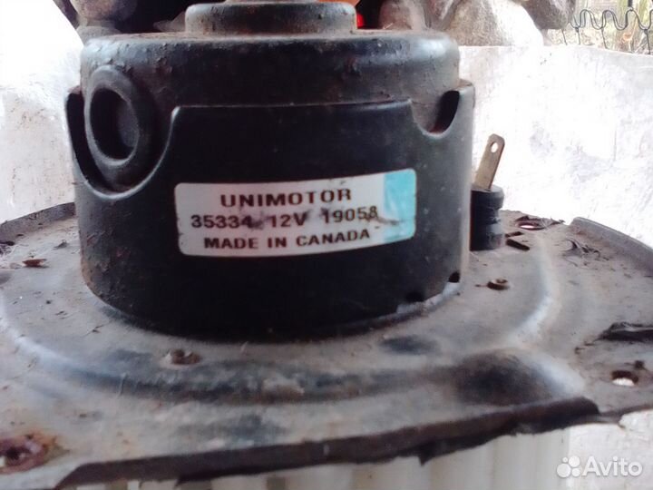 Моторчик печки