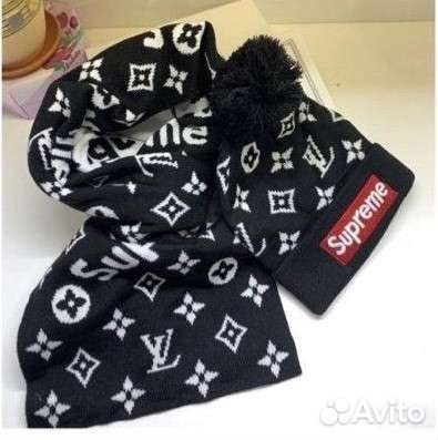 Комплект шапка и шарф