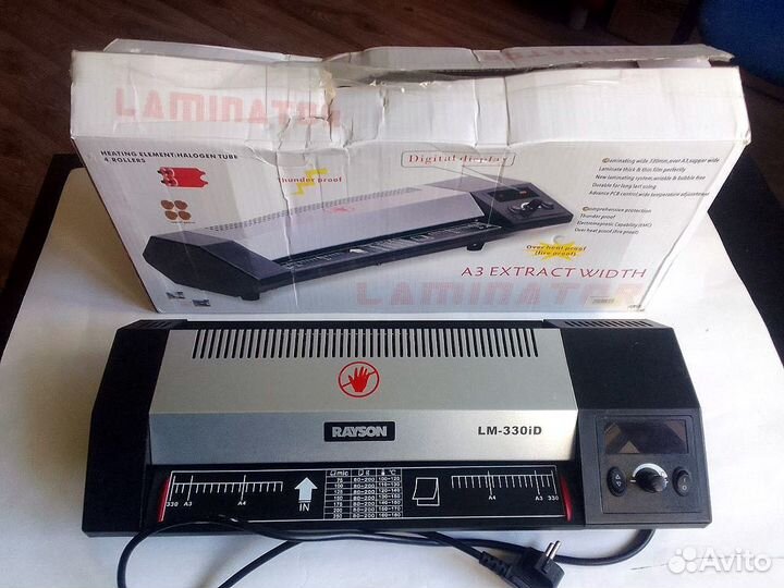 Ламинатор пакетный LM-330iD (А3) в идеальном сост