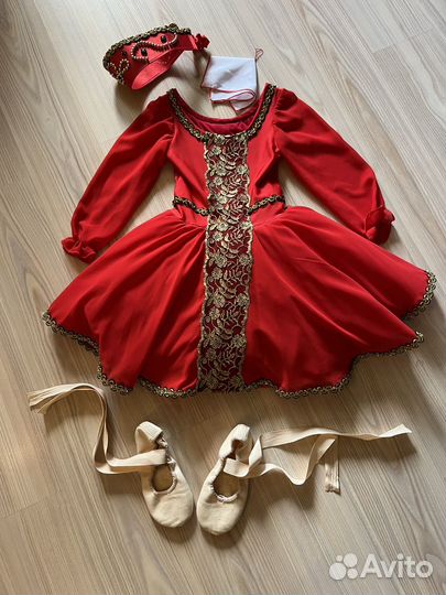 Костюм для танцев в народном стиле 122-128 см