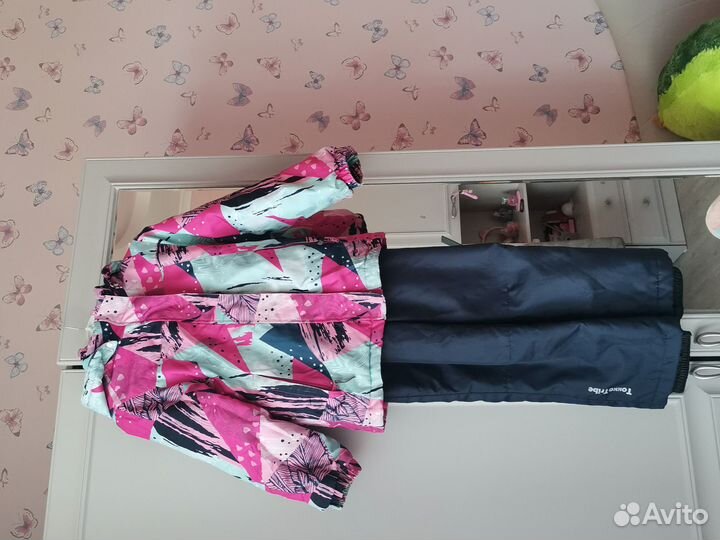 Зимний костюм для девочки 122