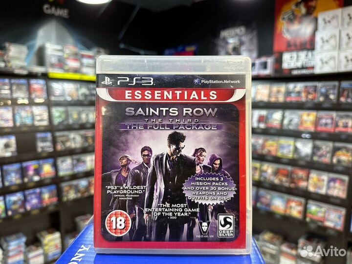 Игры для PS3: Saints Row: The Third The Full Packa