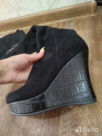 Сапоги ботфорты