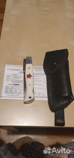 Нож Финка нквд складная сталь х12мф