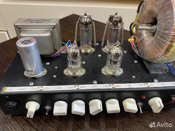 Мастеровой гитарный ламповый усилитель Hydra15