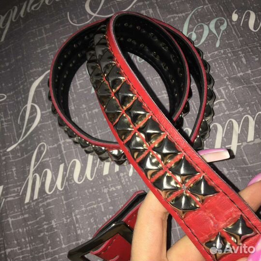 Ремень со стразами