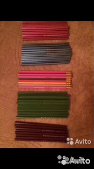 Коллекция карандашей, СССР