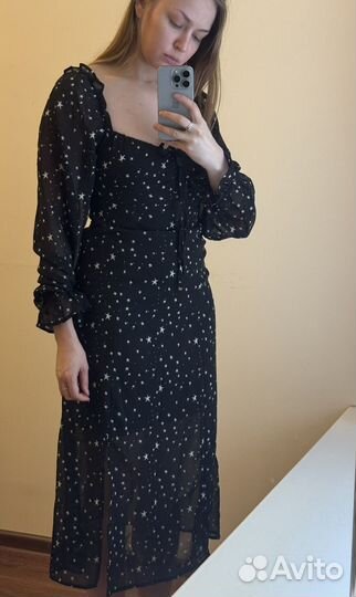 Платье со звездами ASOS