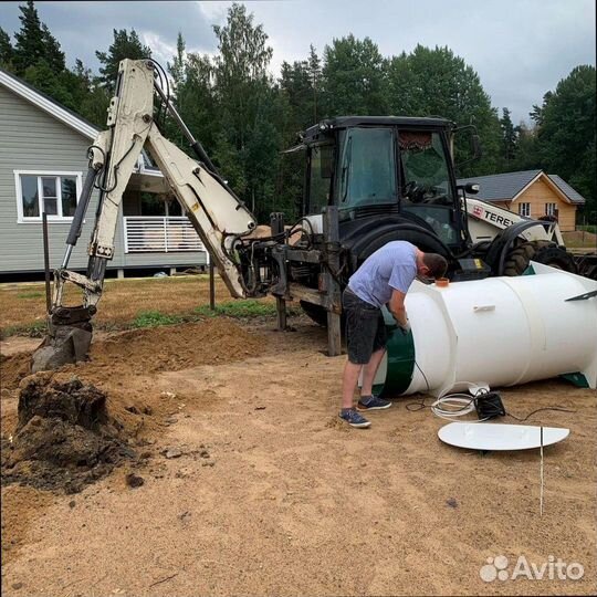 Станция биологической очистки за один день