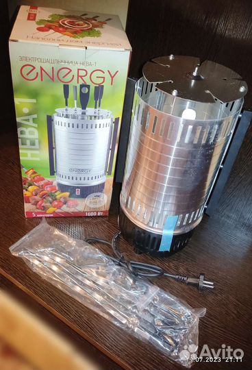 Электрошашлычница нева - 1 на запчасти