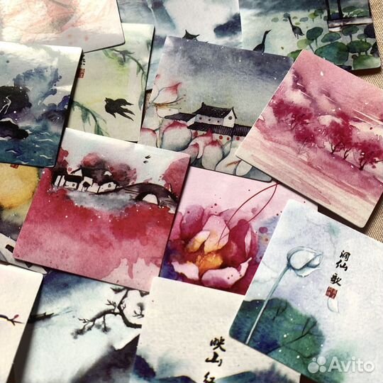 Канцелярия стикеры наклейки