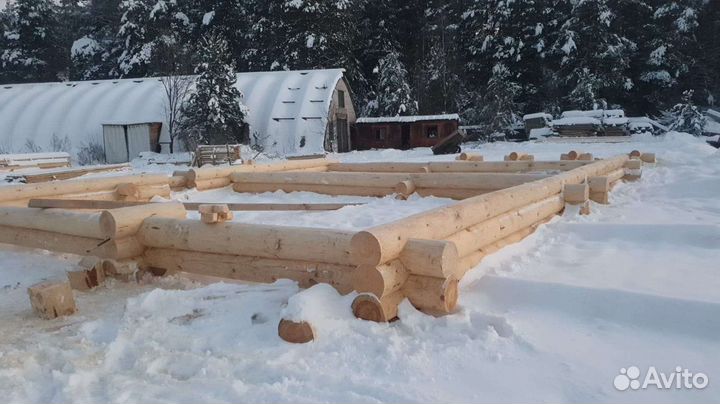 Баня, дома из сруба
