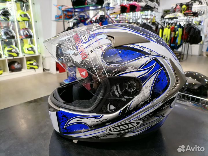 Шлем для мотоцикла интеграл GSB G-335