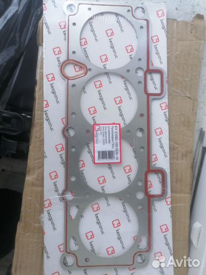 Прокладка гбц ваз 2108