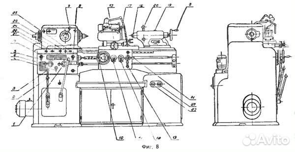 Станок иж-250П токарно-винторезный
