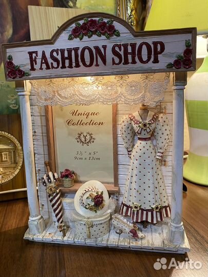 Фоторамка керамика с подсветкой