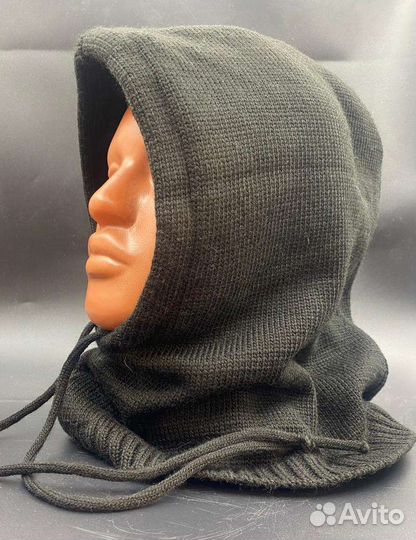 Капор с флисовой подкладкой балаклава капюшон