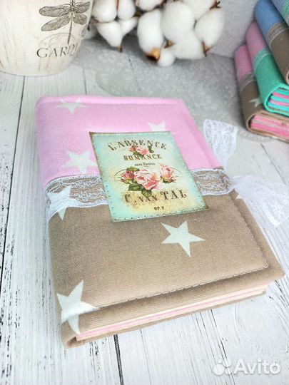 Блокноты ежедневники А6 с мягкой обложкой