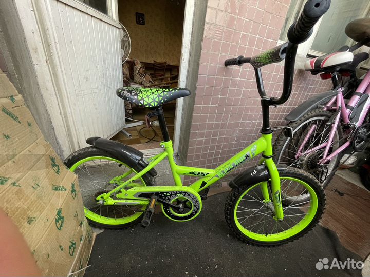 Детский велосипед бу 18