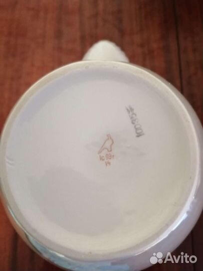 Чайник СССР Дулёво Розы большой4,5 л заварочный