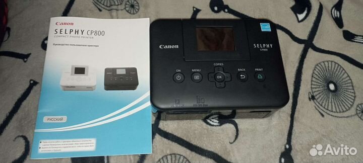 Фотопринтер canon selphy cp800