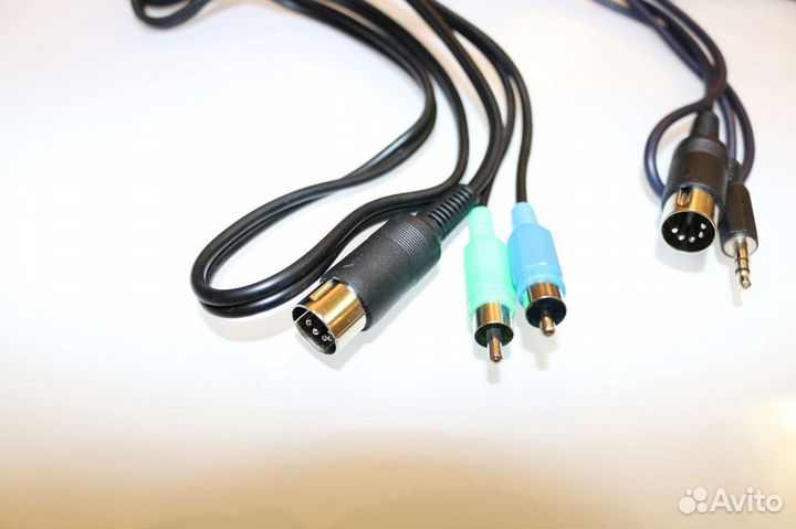 Шнур 5DIN - 2RCA, 5DIN-jack3.5