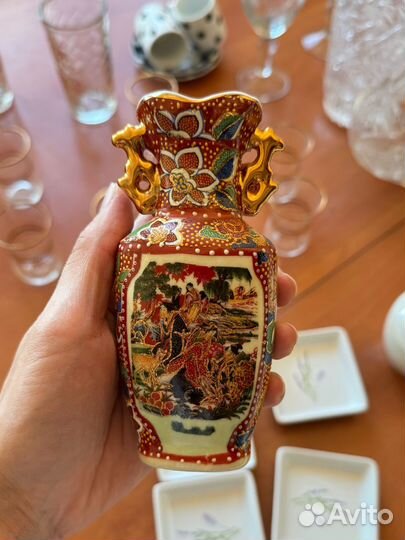 Статуэтка слон жаба вазы