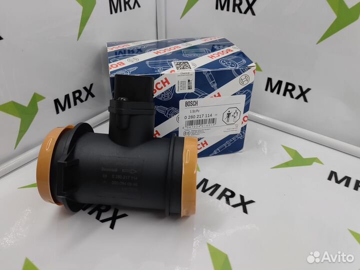 Датчик массового расхода воздуха 0280217114