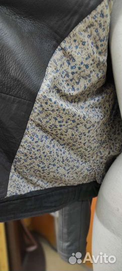 Куртка кожаная женская 44 размер