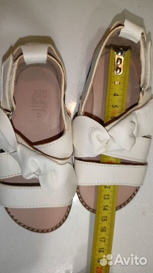 Туфли для девочки 23 размер белые