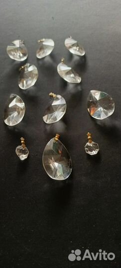 Хрустальные подвески для люстры СССР