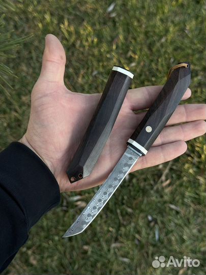 Нож из дамасской стали