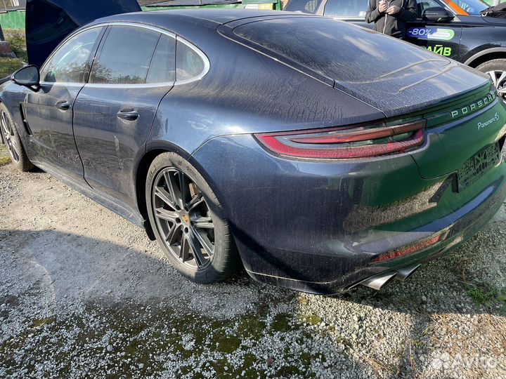 Porsche Panamera 4S 2.9 AMT, 2017, битый, 70 000 км
